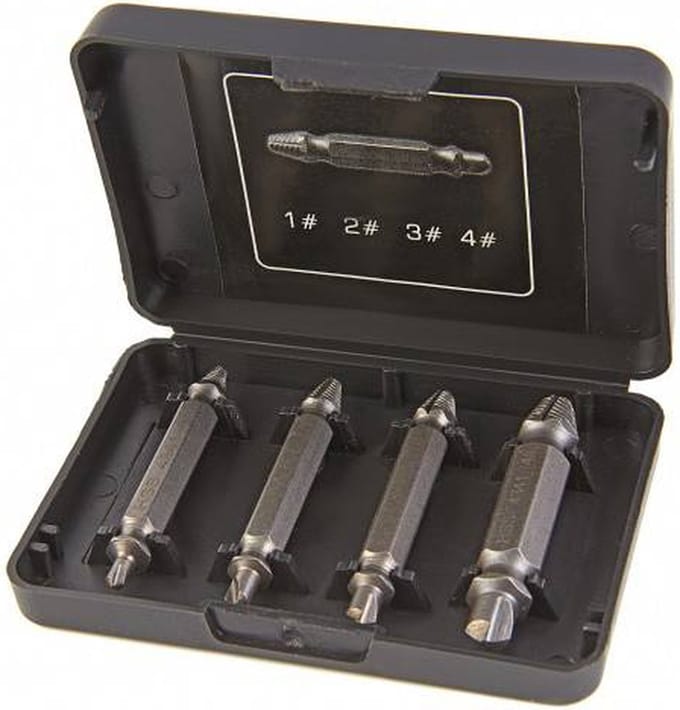 4-delige dolle schroeven removerset model Grabit