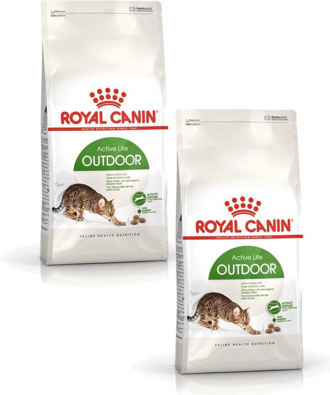 Royal Canin Outdoor - Kattenvoer - 2 x 4 kg