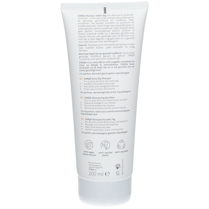 Zarqa® Sensitive Shampoo Iedere Dag 200