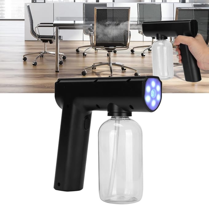 Dailygoods - Draadloze Nano Verstuiver met Blauw Licht