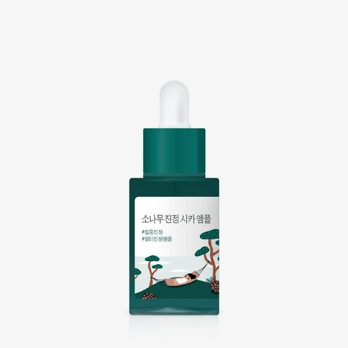 ROUND LAB Pine Calming Cica Ampoule 30ml blue