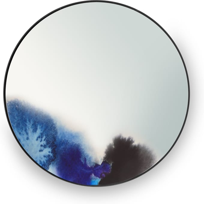 Petite Friture Francis Wandspiegel - blauw-lila - S