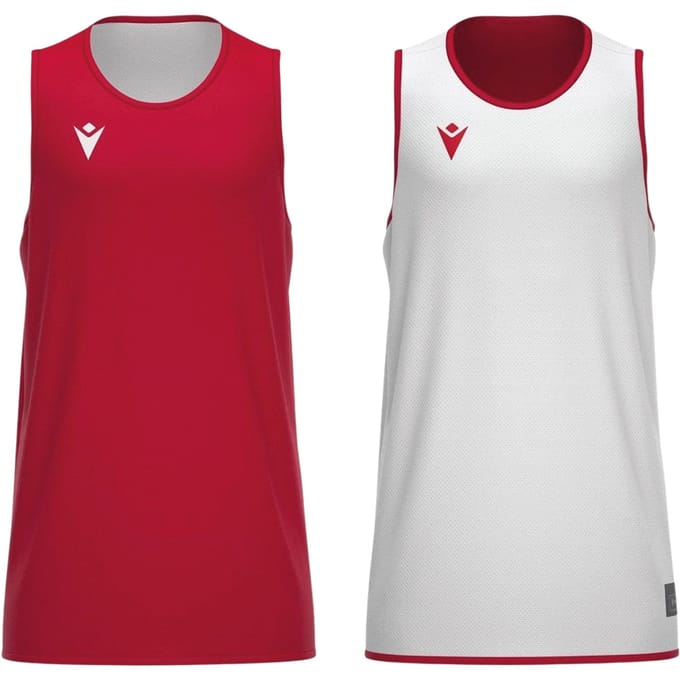 Macron X500 Reversible Sleeveless Basketbalshirt Heren - Maat 3XL