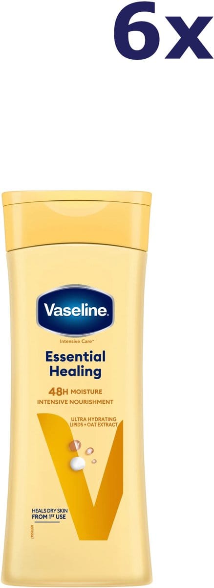 Vaseline - Bodylotion - Essential Healing - 400ml x 6