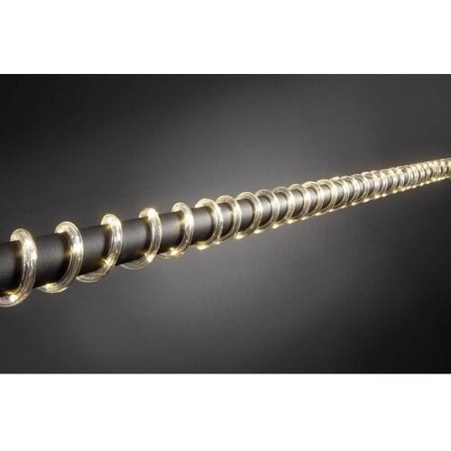 Konstsmide LED Lichtslang 6 meter, met sensor en timer, warm wit - 96 LED's