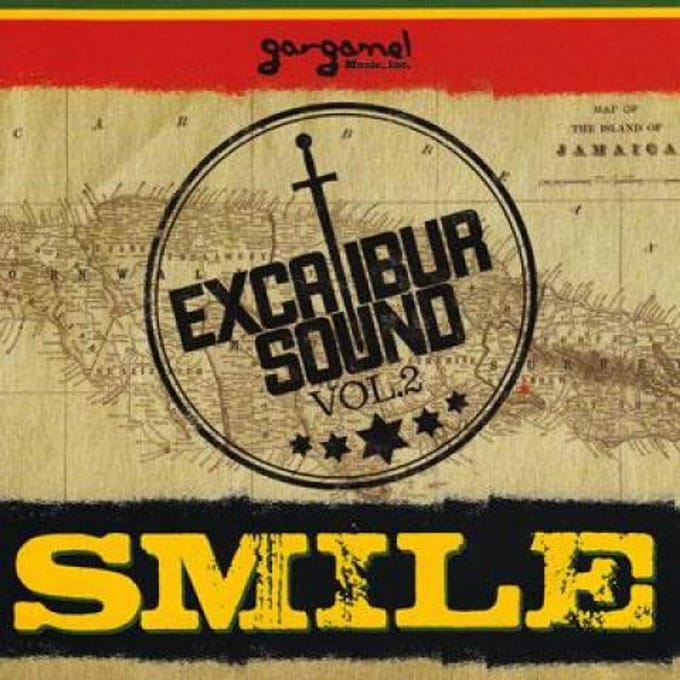 CD VARIOUS - Excalibur Sound Volume 2: Smile GGM006 Gargamel 2007 US Reggae, Ska & Dub