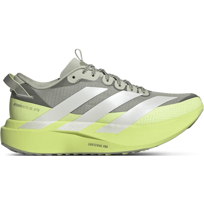 Adidas Adizero EVO SL Sneakers Dames - Groen - Maat 42 - Mesh/Synthetisch