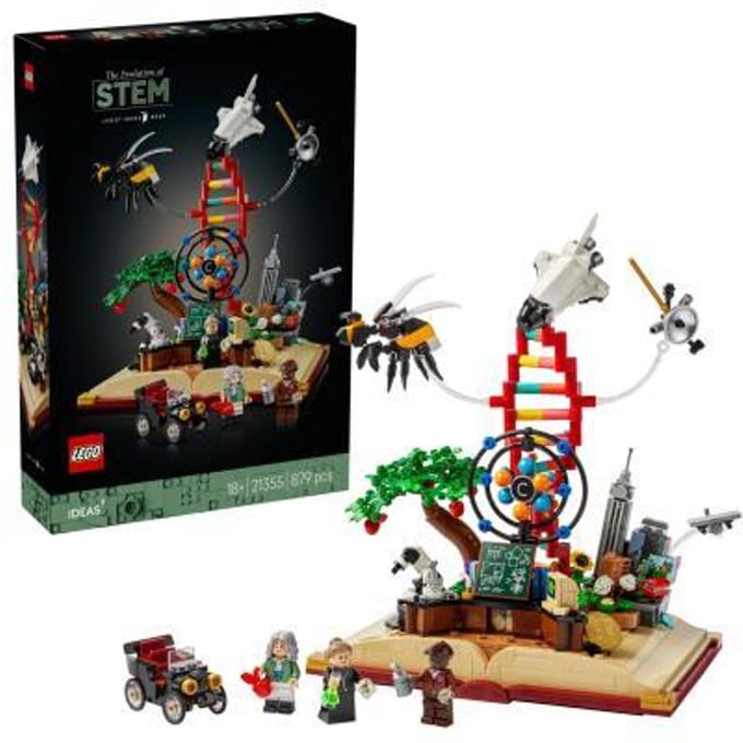 LEGO 21355 Ideas De evolutie van STEM Bouwsets