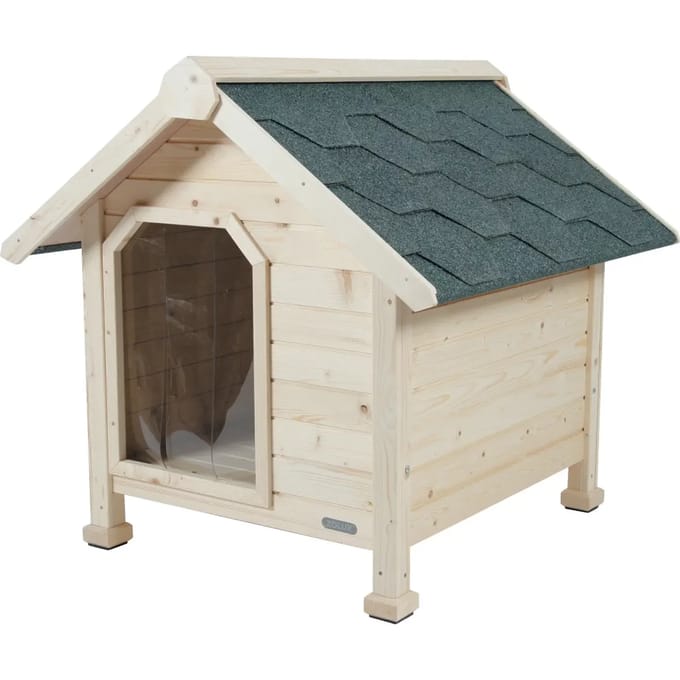 Houten chaletkennel Zolux