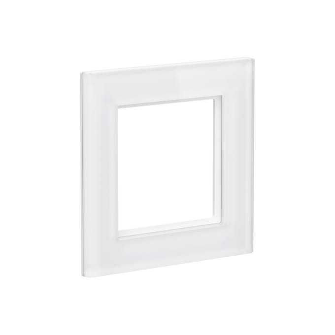 Homematic IP Glas - Afdekraam - Enkelvoudig - Wit