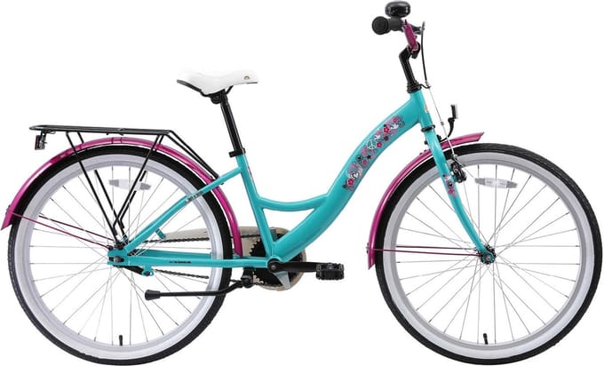 Bikestar kinderfiets Classic 24 inch mintgroen