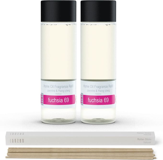 JANZEN Home Fragrance Refill Fuchsia 69 2-pack Incl. Sticks