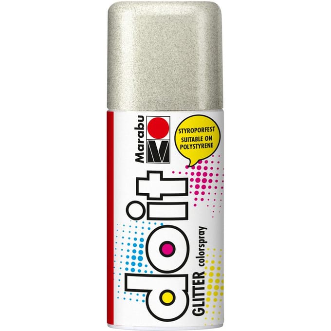 Marabu do it GLITTER - Glitter-Zilver