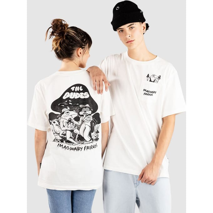 The Dudes Imaginary Friends T-Shirt wit