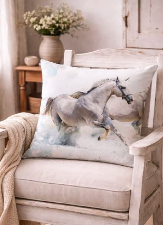 Equine Elegance Collection Kussenhoes - 45x45 cm