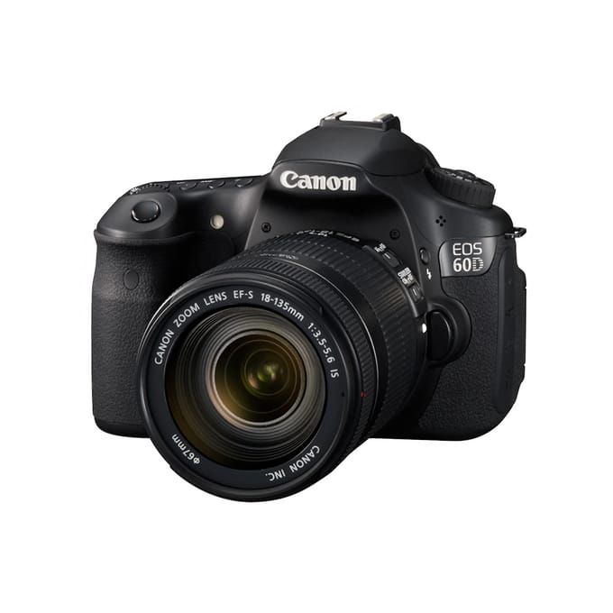 Canon EOS 60D Digitale Spiegelreflexcamera + EF-S 18-135mm f/3.5-5.6 IS Zoomlens zwart