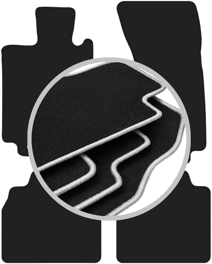 CARLUX-SILVER automatten voor: Mercedes S W220 4Matic lang (1998-2005)