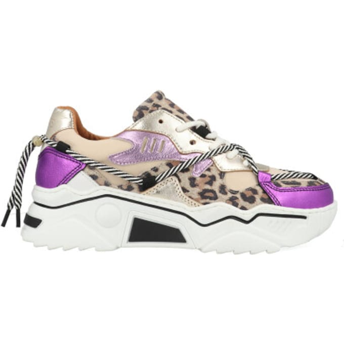 Dames Sneakers Dwrs Jupiter Leopard Sand/purple Zand - Maat 37