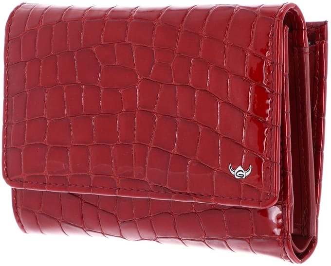 Golden Head Leren portemonnee Cayenne RFID Protect Damenbörse 2829 Kirsche rood
