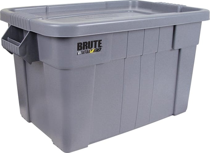 Rubbermaid Brute Opbergbox - 75,5 l - Grijs
