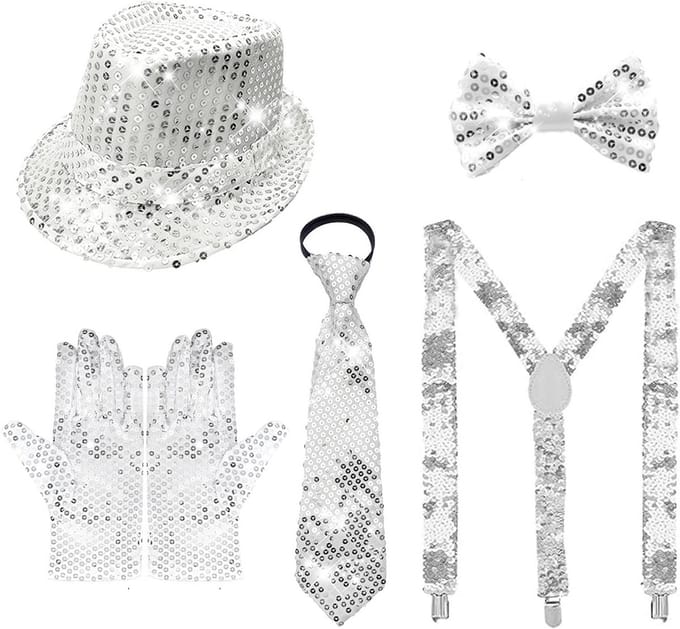 Glitteroutfit voor Heren: Schitterend Kostuum voor Feest en Carnaval