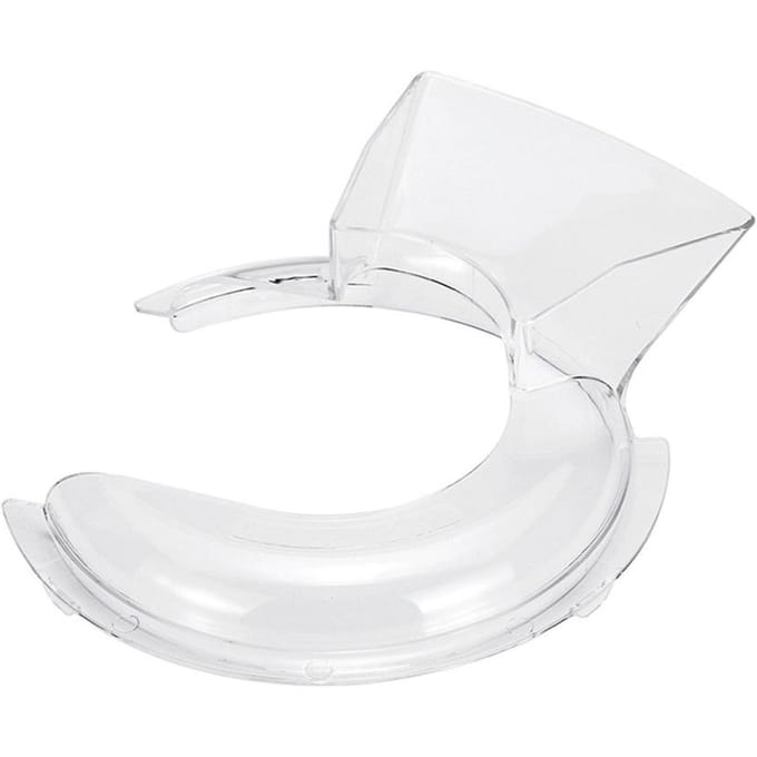 Spatdeksel voor Blender Mixer Spatdeksel Transparant Plastic Roerbekerafdekking voor Keukengereedschap white