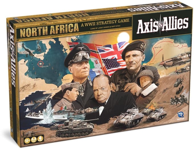 Axis & Allies North Africa Bordspel - Engelstalig