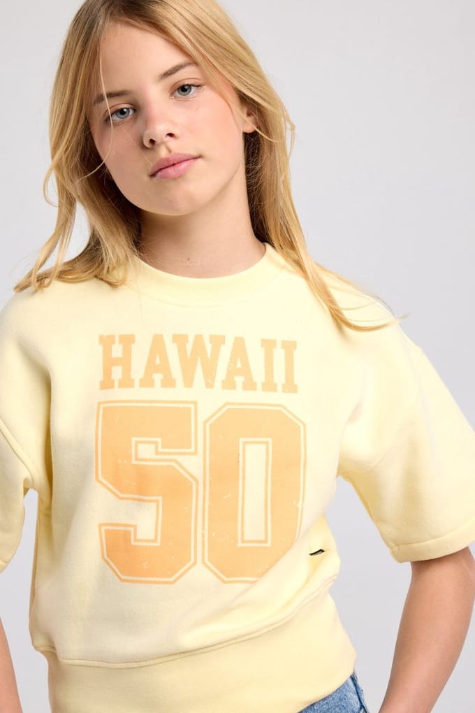 America Today Solena Jr Light Yellow Größe: 158/164 | Hemden Outlet | Unisex | Gelb