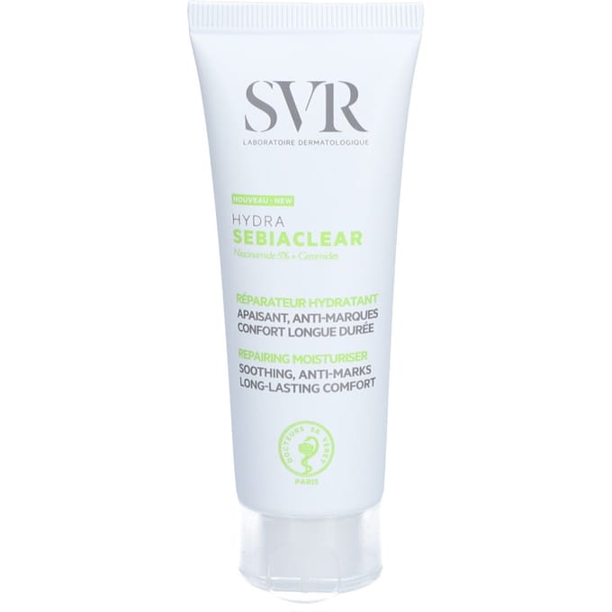 SVR Sebiaclear – Creme Hydra – Hydraterende Gezichtscrème – Kalmerend – Niet-Comedogeen – 40 ml