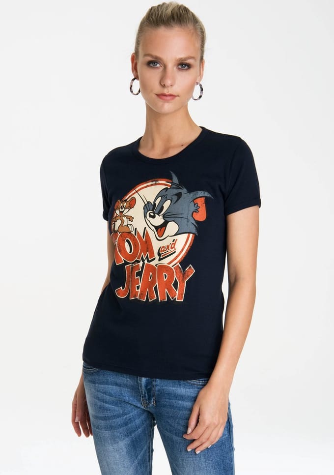 Logoshirt T-Shirt Tom & Jerry-Logo