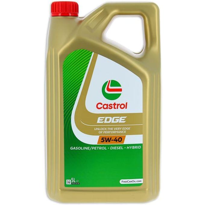 Huile moteur - CASTROL EDGE 5W-40 - 5L - 5W40