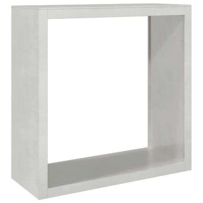 vidaXL - Haardhoutrek - 100x40x100 - cm - roestvrij - staal