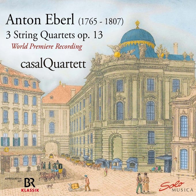 CasalQuartett - Eberl: 3 String Quartets Op.13 (CD)