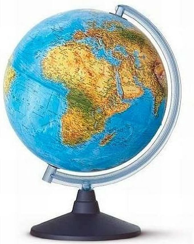 Wereldbol met Licht Nova Rico Elite Ø 30 cm Multicolour Plastic