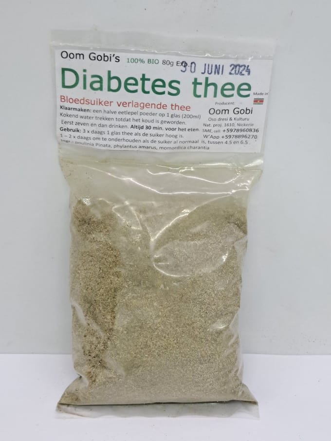 Diabetes thee 100g Bio