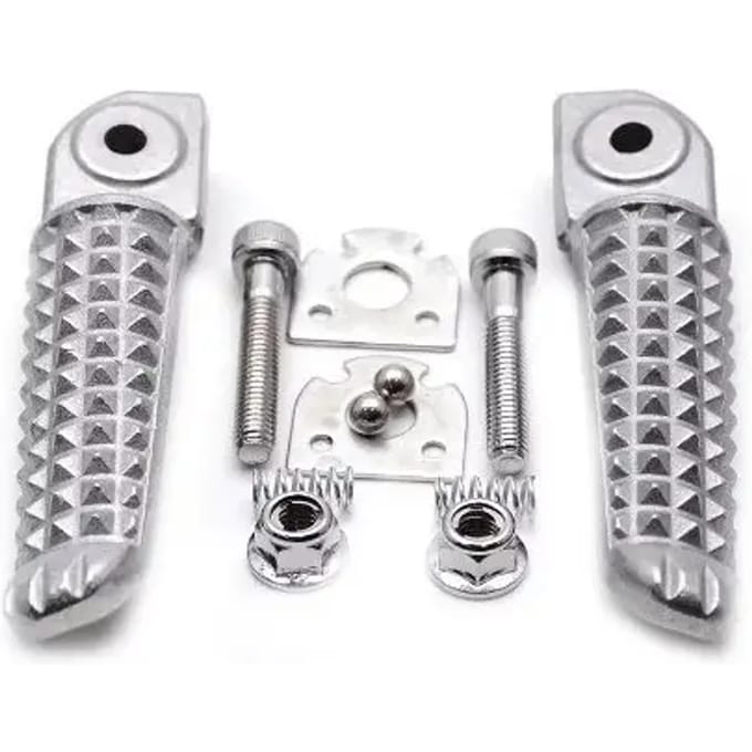 Paar motorfietsvoetsteunen achter Brazoline Yamaha R1/R6