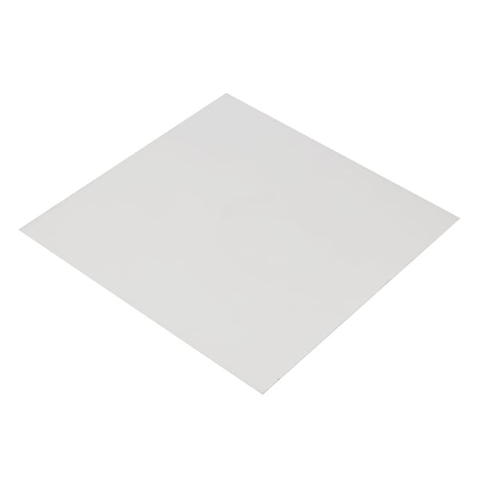2x300x300mm Witte Polyoxymethyleen Plaat POM Technische Kunststof Plaat