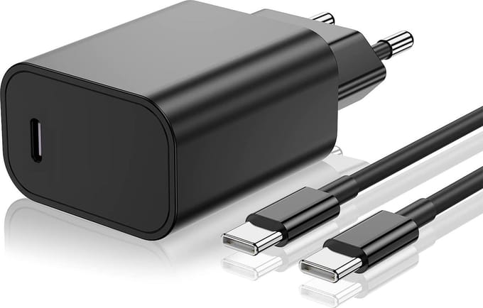 Snellader + usb C Oplader Kabel - 2 Meter - 45w - Super Fast Charge - Geschikt voor Flip,Fold,Tab,A9,A8,S9,S8,3,4,5,Ultra,Plus,S24