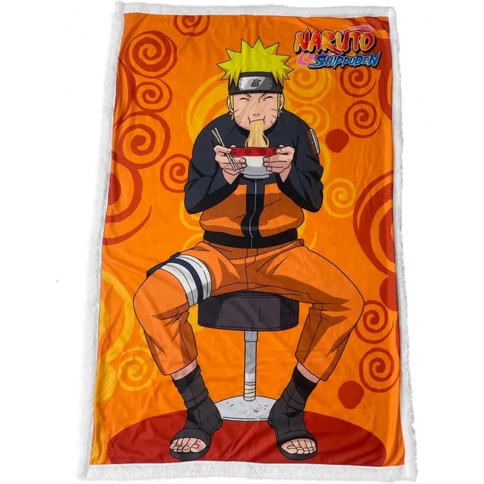 Sherpa-deken voor kinderen Homadict Naruto Ramen