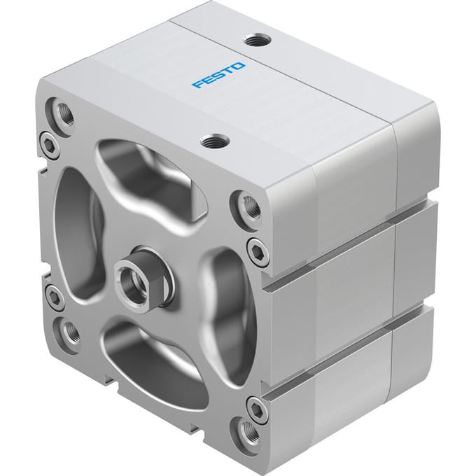 Festo Compacte Cilinder 100mm Boring 15mm Slag ISO 21287 Dubbelwerkend - 577191 - P2BUN