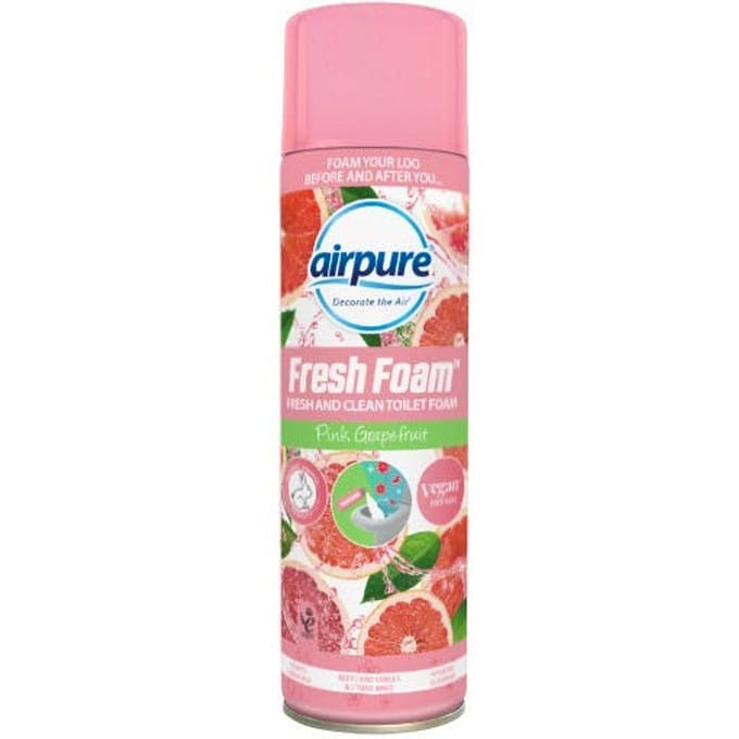 Airpure Fresh Foam Toiletreiniger Pink Grapefruit 500 ml