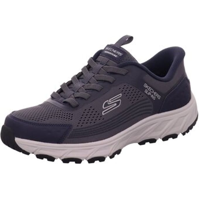 Skechers Hands Free Slip-Ins Hillcrest 2.0 heren sneaker - Blauw - Maat 42