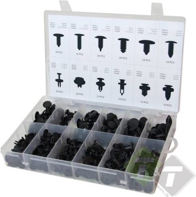 interieur clip set - 192 delig - universeel - Interieurclips