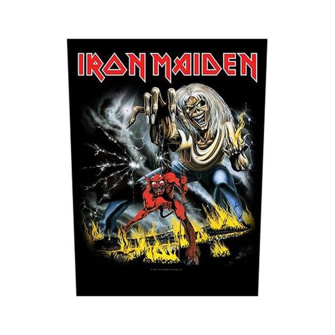 Iron Maiden - Number Of The Beast Rugpatch - Multicolours