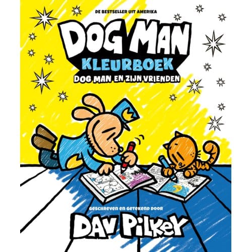 Dog Man Kleurboek - Dog Man - Dav Pilkey
