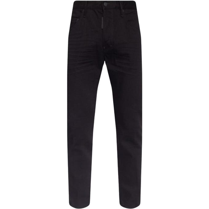 DSquared2 Heren Denim Skater Jeans (Zwart)