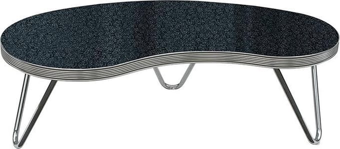 Bel Air TO-18 Retro Salontafel Blackstone