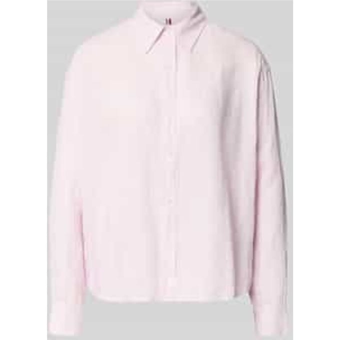 Oversize blouse van puur linnen