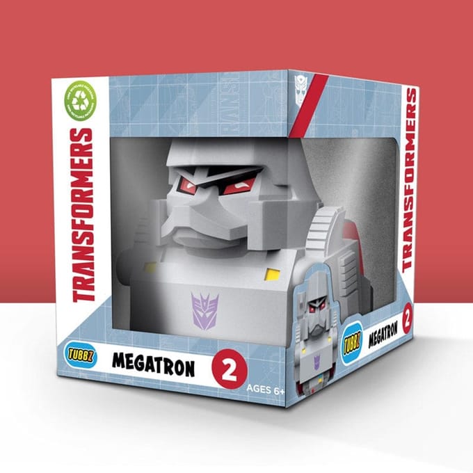 Numskull - Best of TUBBZ Boxed Badeend - Transformers - Megatron - 9cm