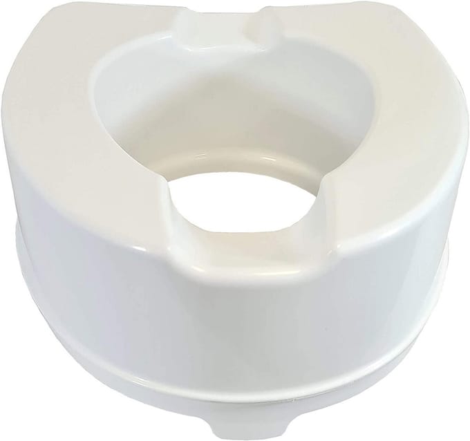Verhoogd Toiletzitting met deksel - 14 cm Hoogte - Universele Pasvorm